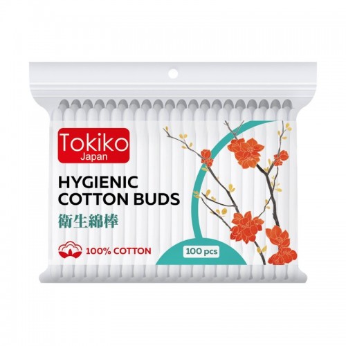 TOKIKO Japan Ватные палочки 100шт пакет